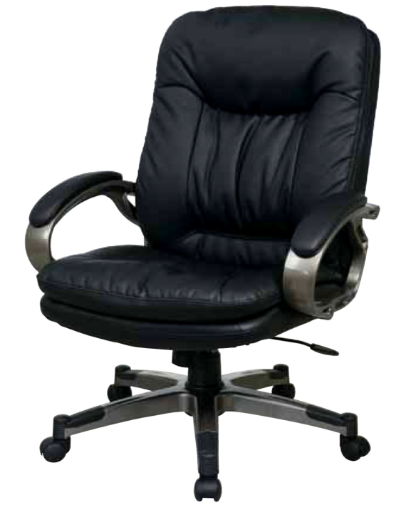 Executive Eco Leather Chair with Locking Tilt Control and Coated